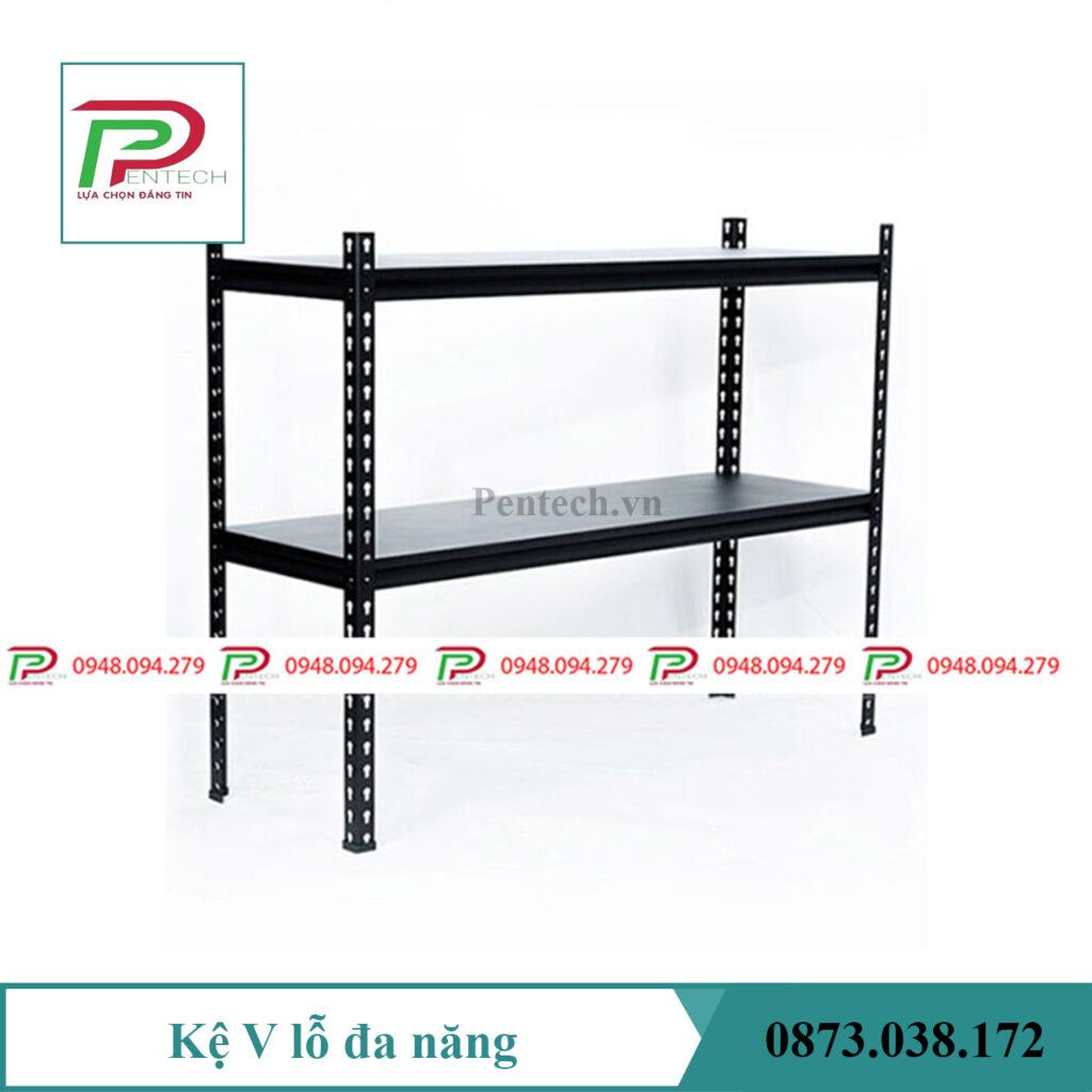 Kệ V lỗ 2 tầng cao 1m x dài 1m x rộng 0.4m