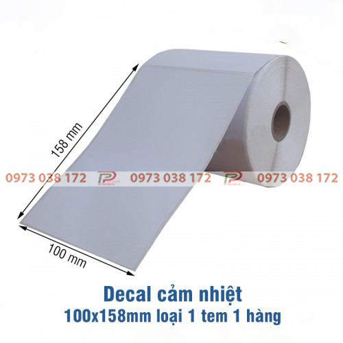 Giay decal in tem nhiet 100x158mm 1 tem