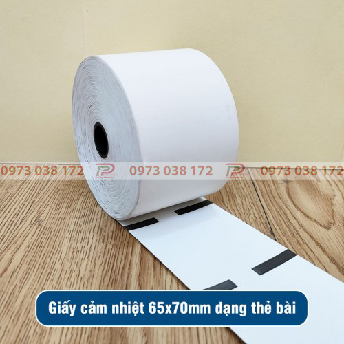 Giay in cam nhiet 65x70mm x 50m